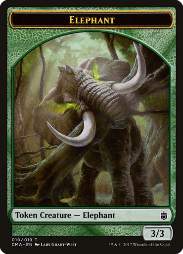 Elephant Token [Commander Anthology Tokens] 