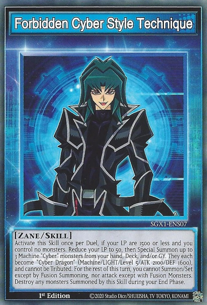 Forbidden Cyber ​​Style Technique [SGX1-ENS07] Common 