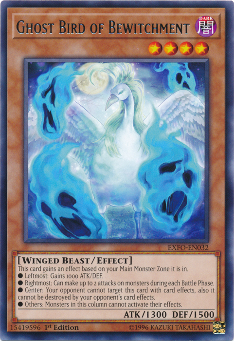 Ghost Bird of Bewitchment [EXFO-EN032] Rare 
