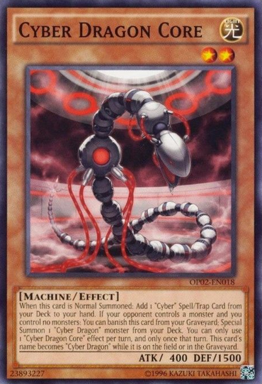 Cyber ​​Dragon Core [OP02-EN018] Common 