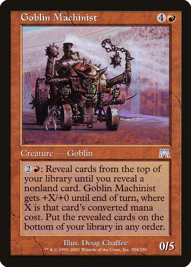 Goblin Machinist [Onslaught] 