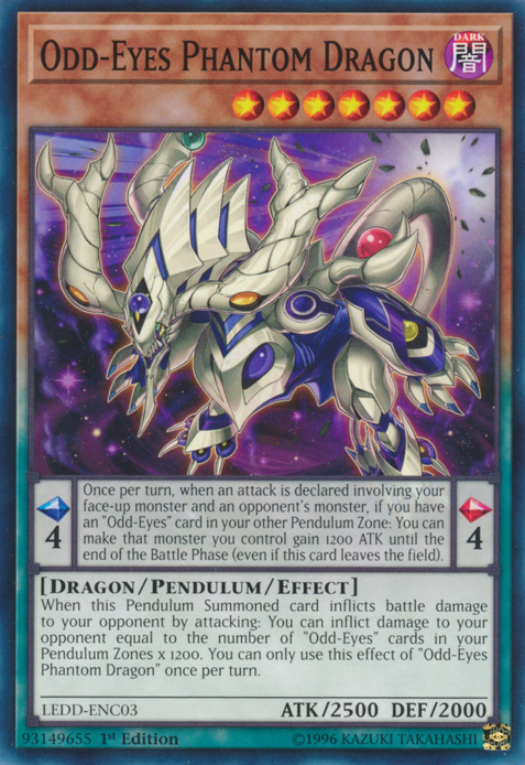 Odd-Eyes Phantom Dragon [LEDD-ENC03] Common 