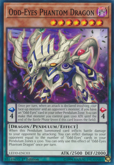 Odd-Eyes Phantom Dragon [LEDD-ENC03] Common 