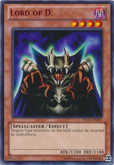 Lord of D. (Green) [DL17-EN001] Rare 