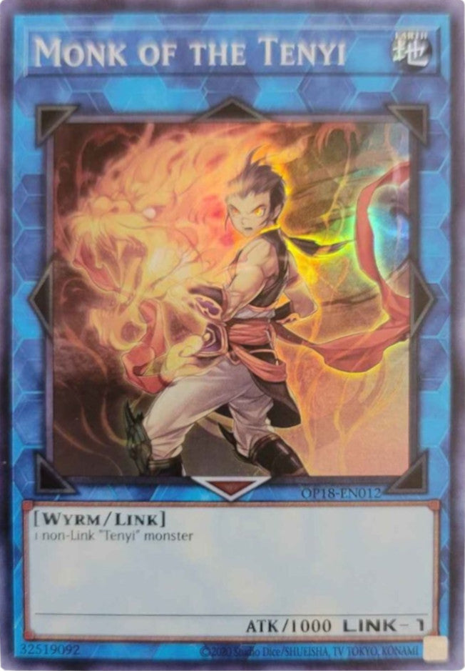 Monk of the Tenyi [OP18-EN012] Super Rare 