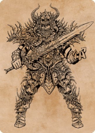 Sarevok, Deathbringer Art Card [Commander Legends: Battle for Baldur's Gate Art Series] 