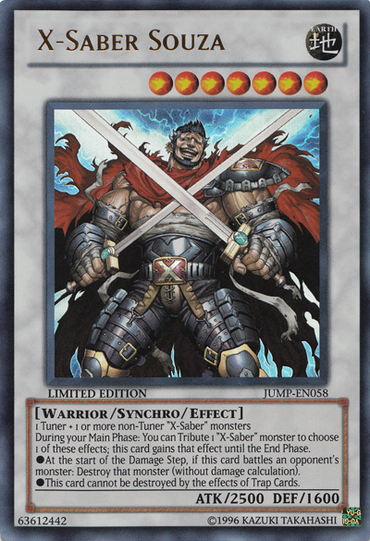 X-Saber Souza [JUMP-EN058] Ultra Rare 