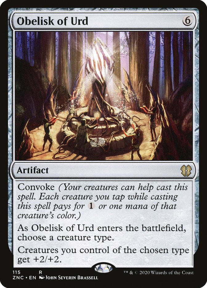 Obelisk of Urd [Zendikar Rising Commander] 