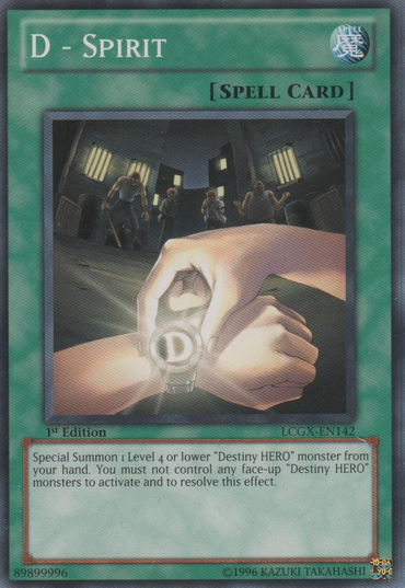 D - Spirit [LCGX-EN142] Common 