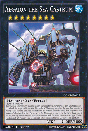 Aegaion the Sea Castrum [BOSH-EN055] Common 