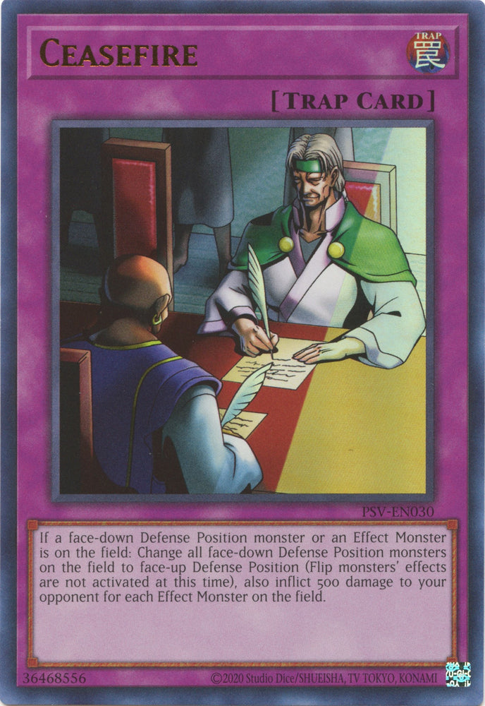 Ceasefire (25th Anniversary) [PSV-EN030] Ultra Rare 