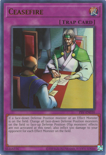 Ceasefire (25th Anniversary) [PSV-EN030] Ultra Rare 