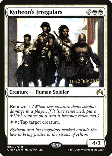 Kytheon's Irregulars [Magic Origins Prerelease Promos] 