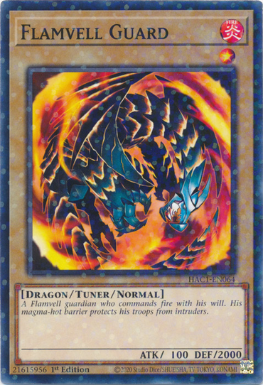 Flamvell Guard (Duel Terminal) [HAC1-EN064] Common 