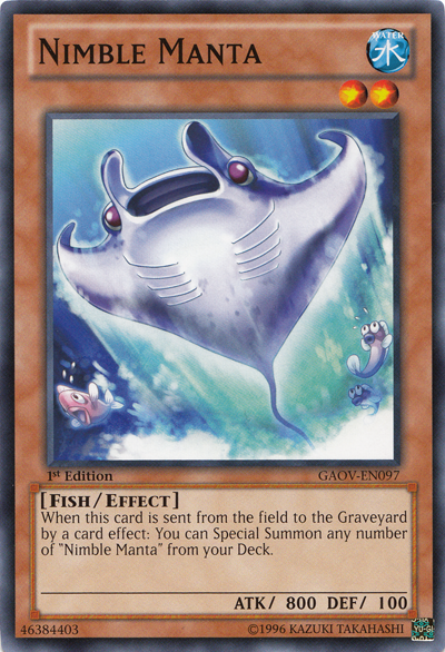 Nimble Manta [GAOV-EN097] Common 
