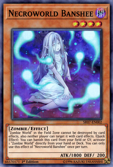 Necroworld Banshee [SR07-EN002] Super Rare 