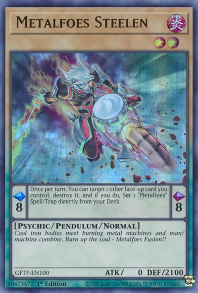 Metalfoes Steelen [GFTP-EN100] Ultra Rare 
