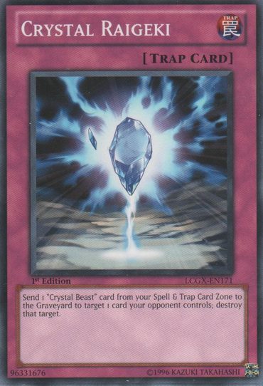 Crystal Raigeki [LCGX-EN171] Common 