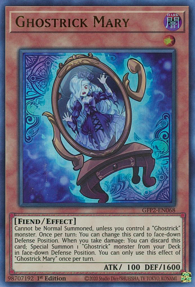 Ghostrick Mary [GFP2-EN068] Ultra Rare 