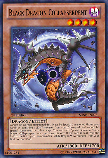 Black Dragon Collapserpent [SHSP-EN096] Common 