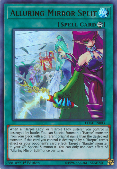 Alluring Mirror Split [LED4-EN003] Ultra Rare 