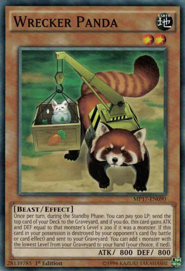Wrecker Panda [MP17-EN090] Common 