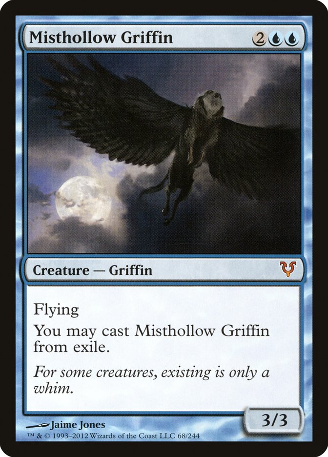 Misthollow Griffin [Avacyn Restored] 