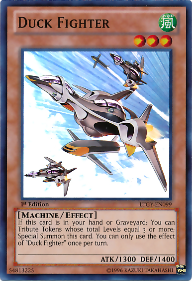 Duck Fighter [LTGY-EN099] Super Rare 