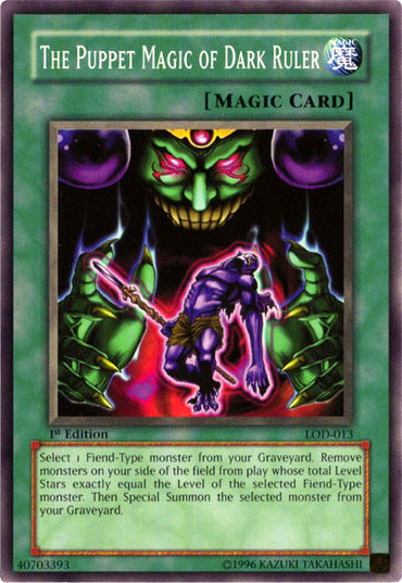 The Puppet Magic of Dark Ruler [LOD-013] Common 