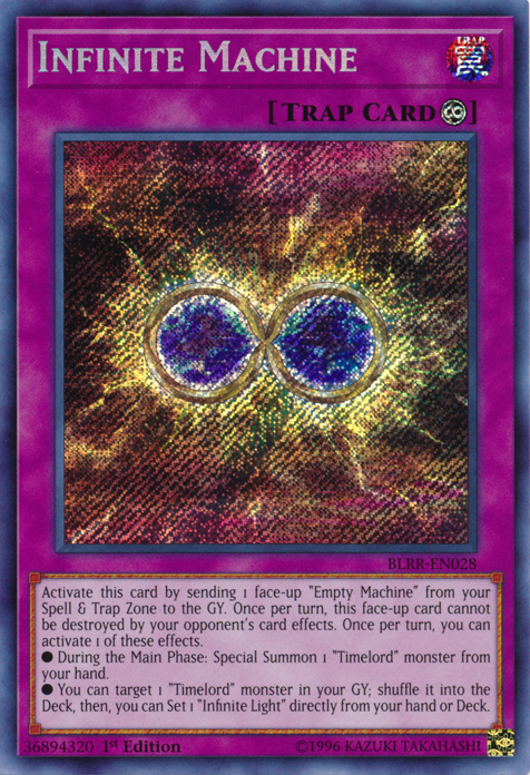 Infinite Machine [BLRR-EN028] Secret Rare 