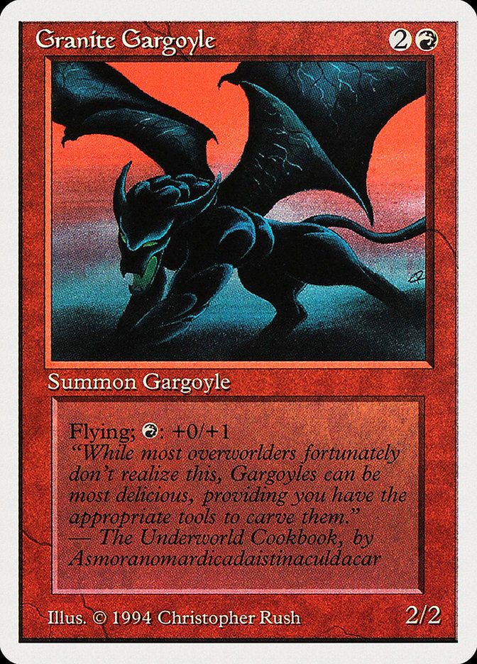 Granite Gargoyle [Summer Magic / Edgar] 