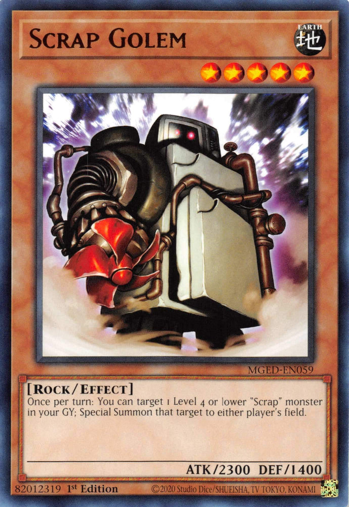 Scrap Golem [MGED-EN059] Rare 