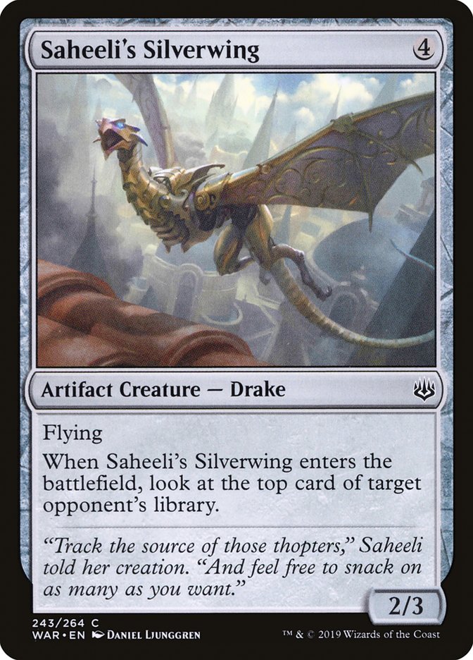 Saheeli's Silverwing [War of the Spark] 