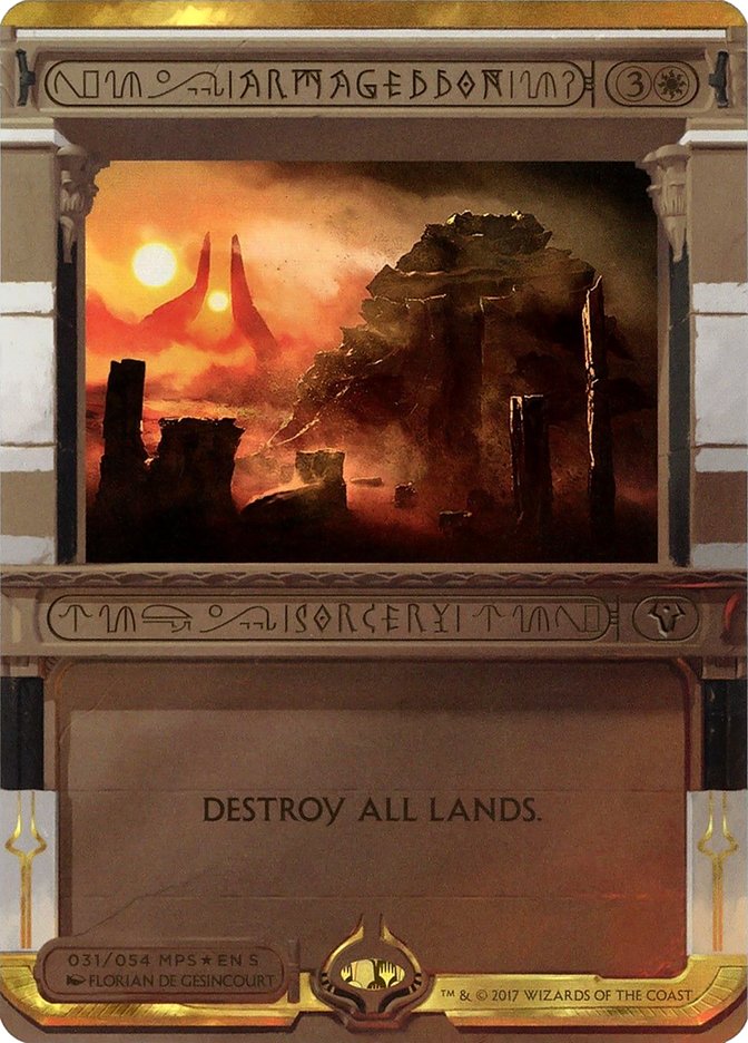 Armageddon (Invocation) [Amonkhet Invocations] 