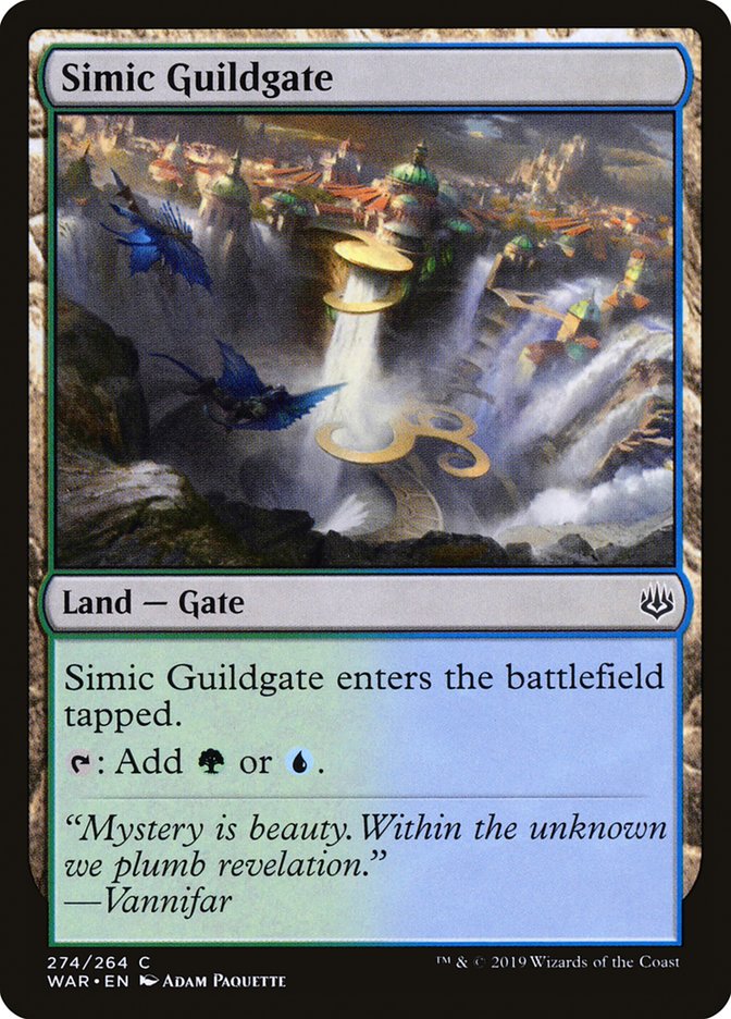 Simic Guildgate [War of the Spark] 