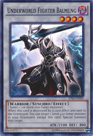 Underworld Fighter Balmung [AP06-EN009] Super Rare 