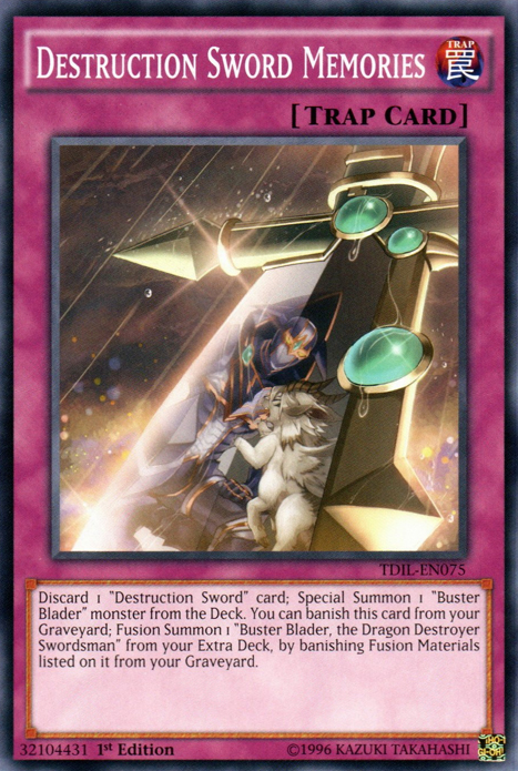 Destruction Sword Memories [TDIL-EN075] Common 