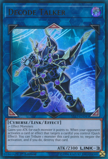 Decode Talker [YS17-EN041] Ultra Rare 