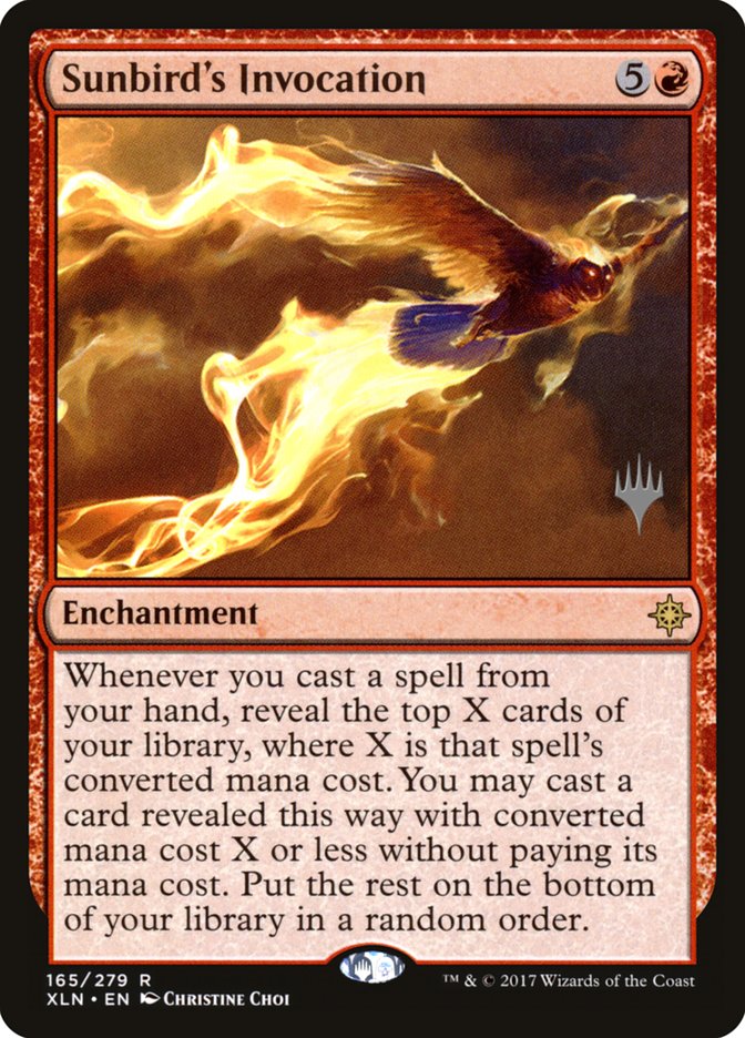 Sunbird's Invocation (Promo Pack) [Ixalan Promos] 