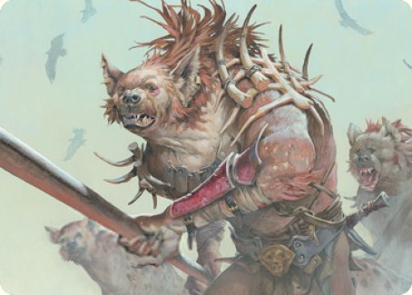 Gnoll Art Card [Dungeons & Dragons: Adventures in the Forgotten Realms Art Series] 