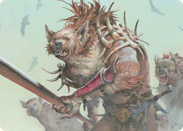 Gnoll Art Card [Dungeons &amp; Dragons: Adventures in the Forgotten Realms Art Series] 