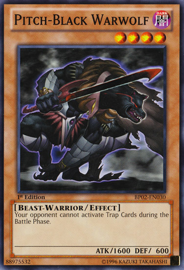 Pitch-Black Warwolf [BP02-EN030] Mosaic Rare 
