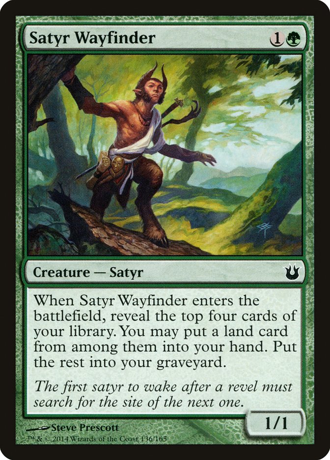 Satyr Wayfinder [Born of the Gods] 