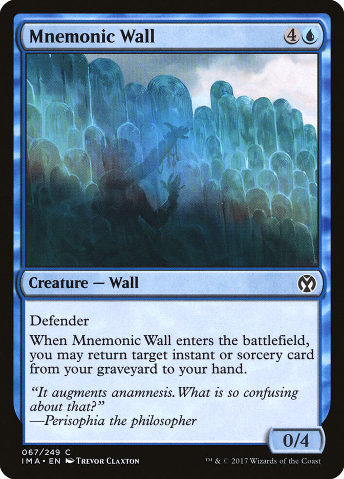 Mnemonic Wall [Iconic Masters] 