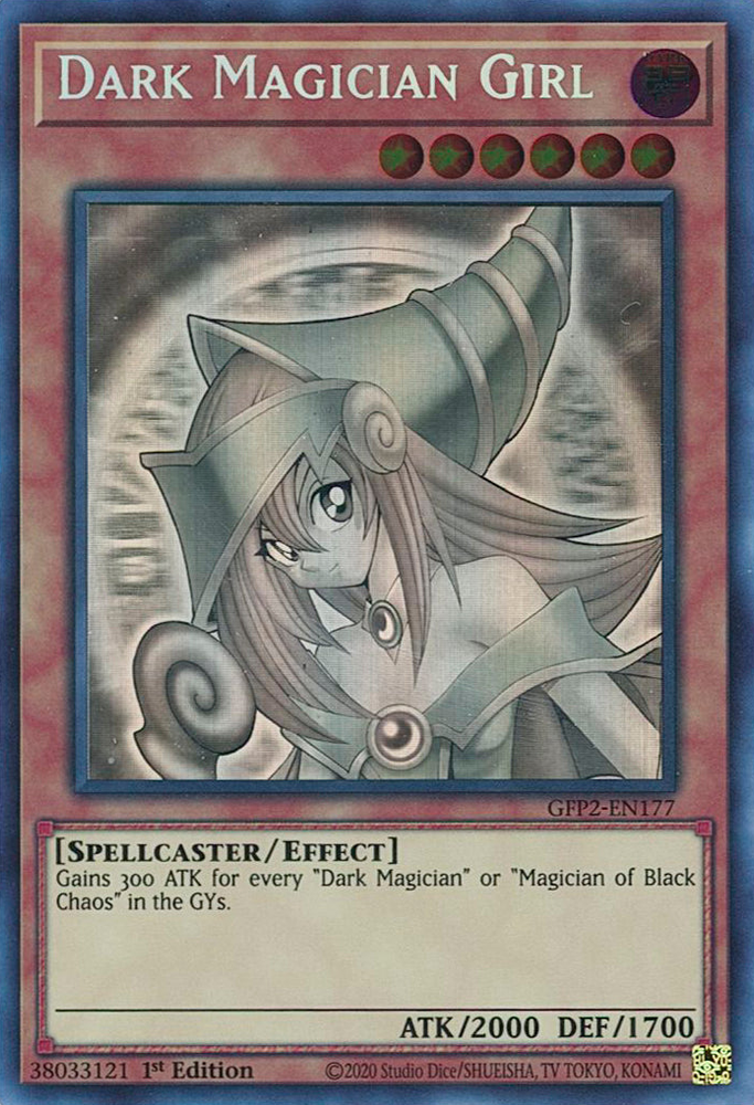 Dark Magician Girl [GFP2-EN177] Ghost Rare 