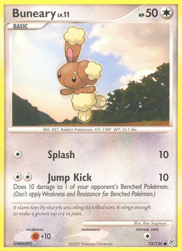 Buneary (73/130) [Diamond &amp; Pearl: Base Set] 
