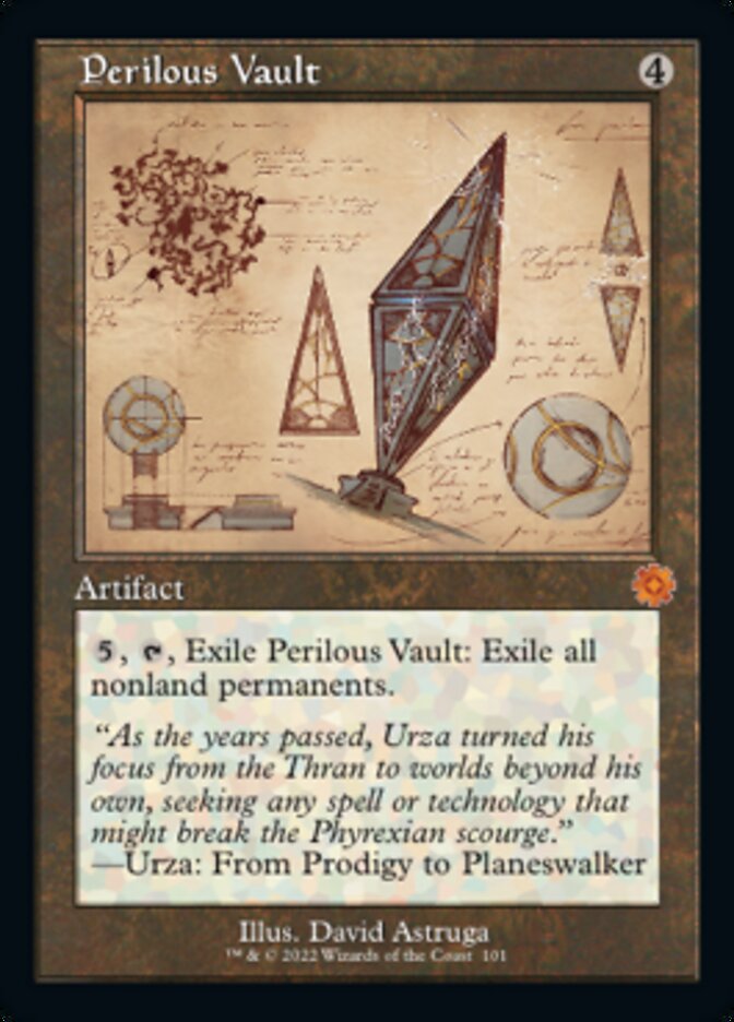 Perilous Vault (Retro Schematic) [The Brothers' War Retro Artifacts] 