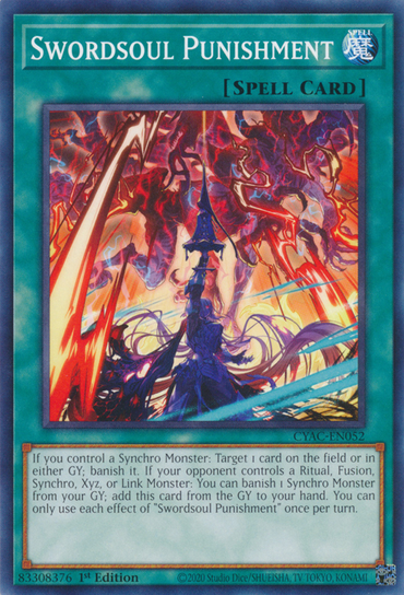 Swordsoul Punishment [CYAC-EN052] Common 