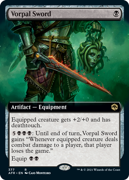 Vorpal Sword (Extended Art) [Dungeons & Dragons: Adventures in the Forgotten Realms] 