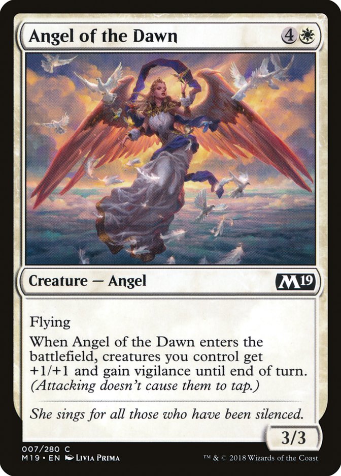 Angel of the Dawn [Core Set 2019]